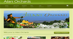 Desktop Screenshot of ailaniorchards.com