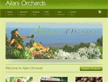 Tablet Screenshot of ailaniorchards.com